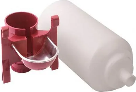Bebedero Mixto para Conejos con Botella