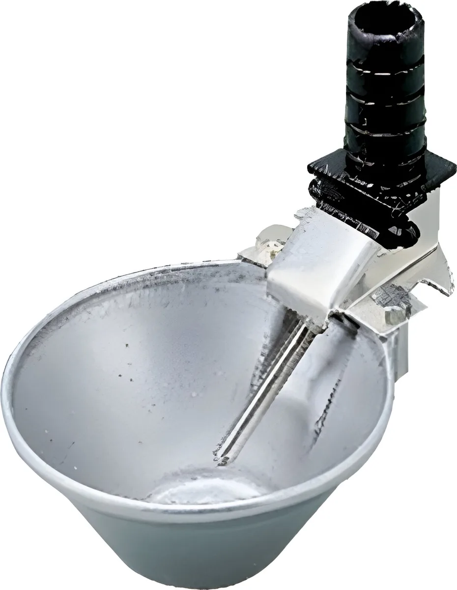 Bebedero Cazoleta M-73 Conejos Acero Inoxidable