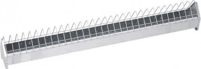 Comedero Metalico Rejilla Estrecha 100 cm — foto 2