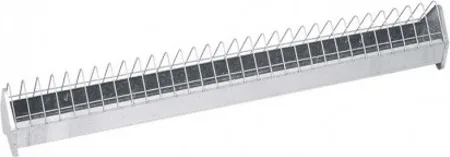 Comedero Metalico Rejilla Estrecha 100 cm