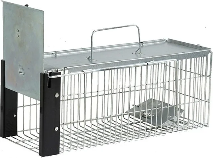 Jaula Trampa Ratas 16x41x17 cm
