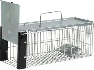 Jaula Trampa Ratas 16x41x17 cm