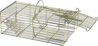 Jaula Ratonera Multicaptura 17x36x16 cm