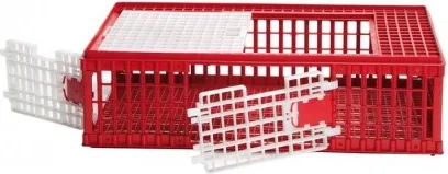Jaula Plastico para Transporte Aves