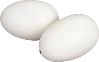 Huevo Falso Madera Gallinas