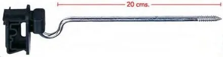 Aislador Z-63 Tirafondo Separador 20 Cms (10unidades) — foto principal