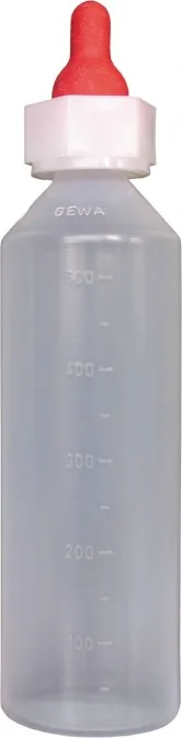 Biberon Corderos 500 ml Tetina Roja
