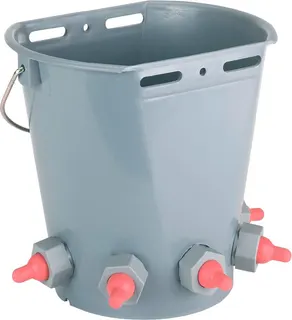 Cubo Lactancia para Corderos 8 litros 5 Tetinas
