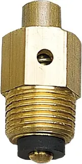 Valvula Laton Exagonal B-1 Eje Corto