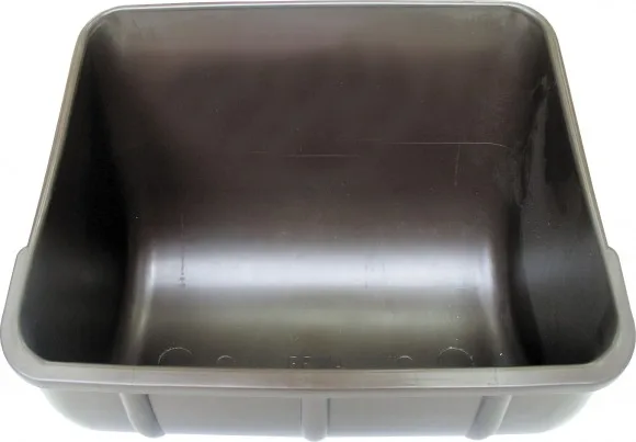 Comedero Plastico Caballos Rectangular 16l