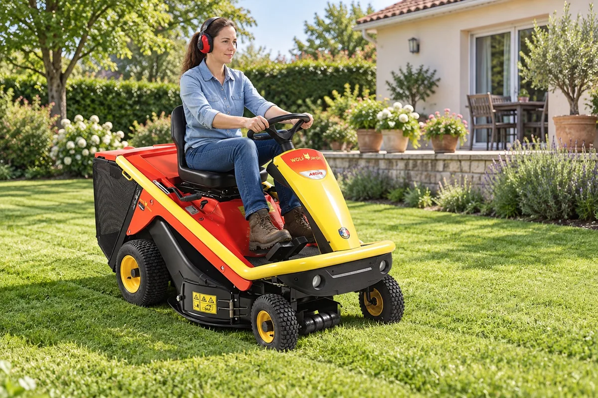 Tractor Cortacesped Outils Wolf  A80H2 — foto 4