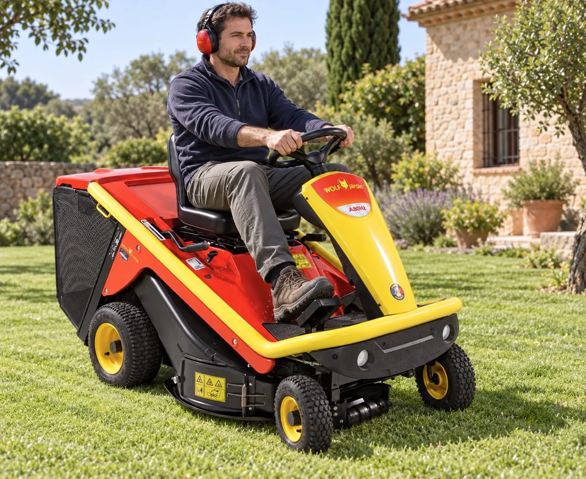 Tractor Cortacesped Outils Wolf  A80H2 — foto 3