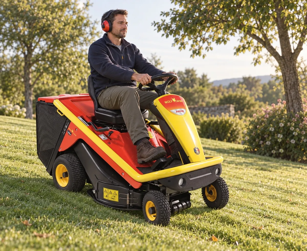 Tractor Cortacesped Outils Wolf  A80H2 — foto 5