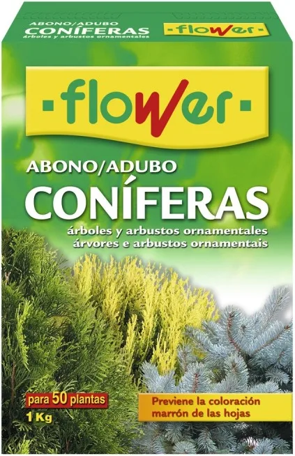 Abono Coniferas y Arbustos Flower 1 kg