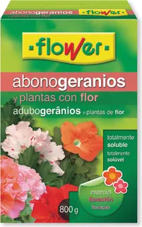 Abono Geranios Soluble Flower 800 gr