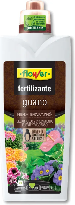 Abono Liquido Guano Flower 1 Litro + 300 ml — foto 2