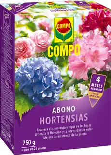 Abono Hortensias Compo 750 gr