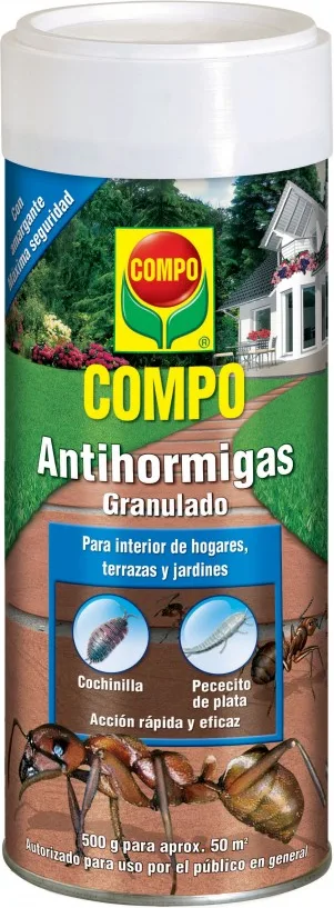 Insecticida Anti Hormigas 500 gr Granulado Compo