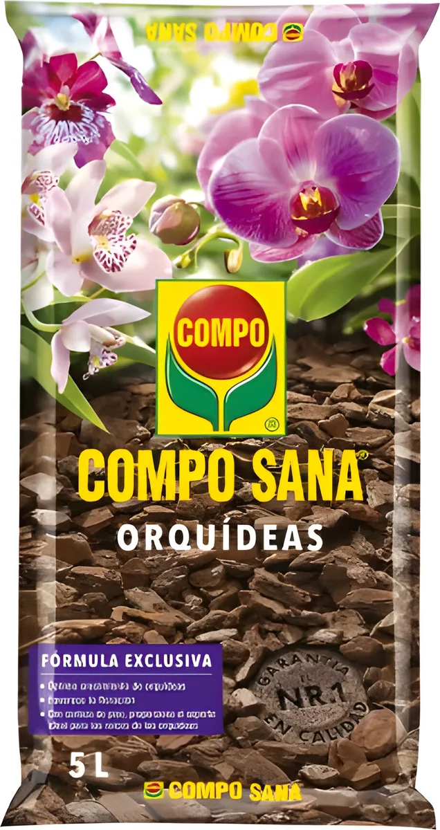 Sustrato Compo Sana Orquideas 5 litros — foto principal
