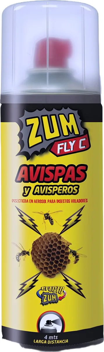 Insecticida Zum Fly Avispas 520cc / 400 Ml