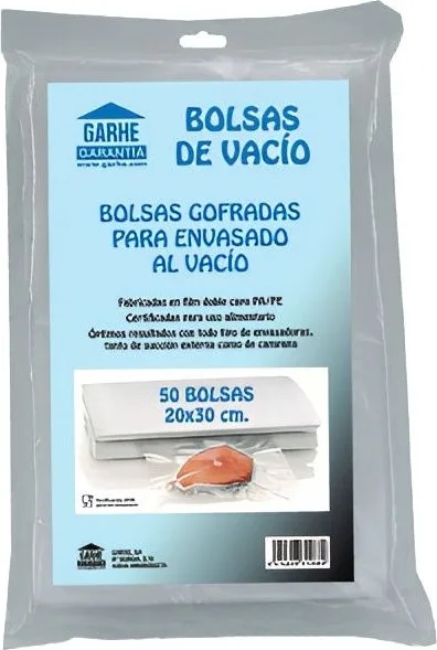 Paquete 50 Bolsas Gofrada Envasado Al Vacio 20x40 cm — foto 2