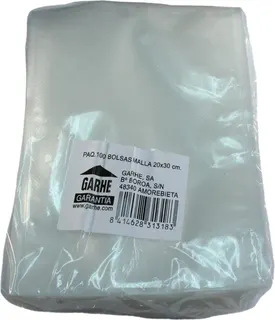 Paquete 100 Bolsas Gofrada Envasado Al Vacio 20x30 cm