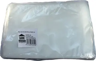 Paquete 100 Bolsas Gofrada Envasado Al Vacio 30x40 cm