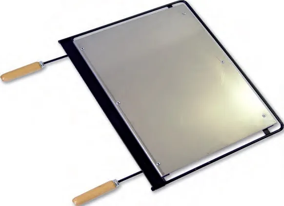 Plancha para Barbacoa Inox 46,5x41 cm