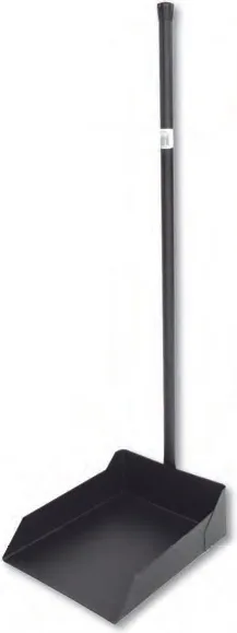 Recogedor Metalico Color Negro 76 cm