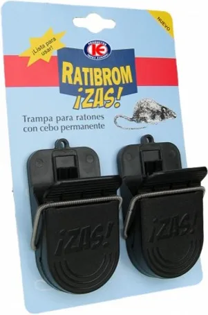 Ratonera Ratibrom Zas Blister 2 unidades