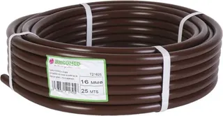 Manguera Marron Gotero 16 mm 25 Metros