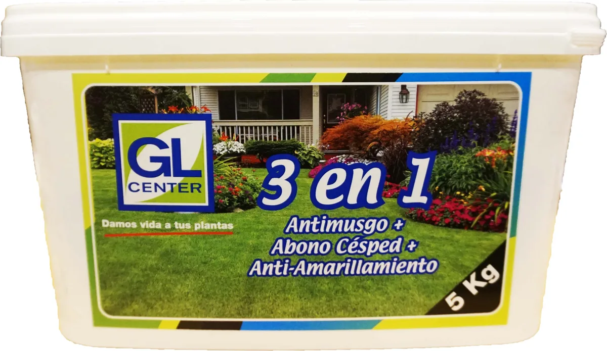 Abono Antimusgo 3 en 1 Gl Cubo 5kg
