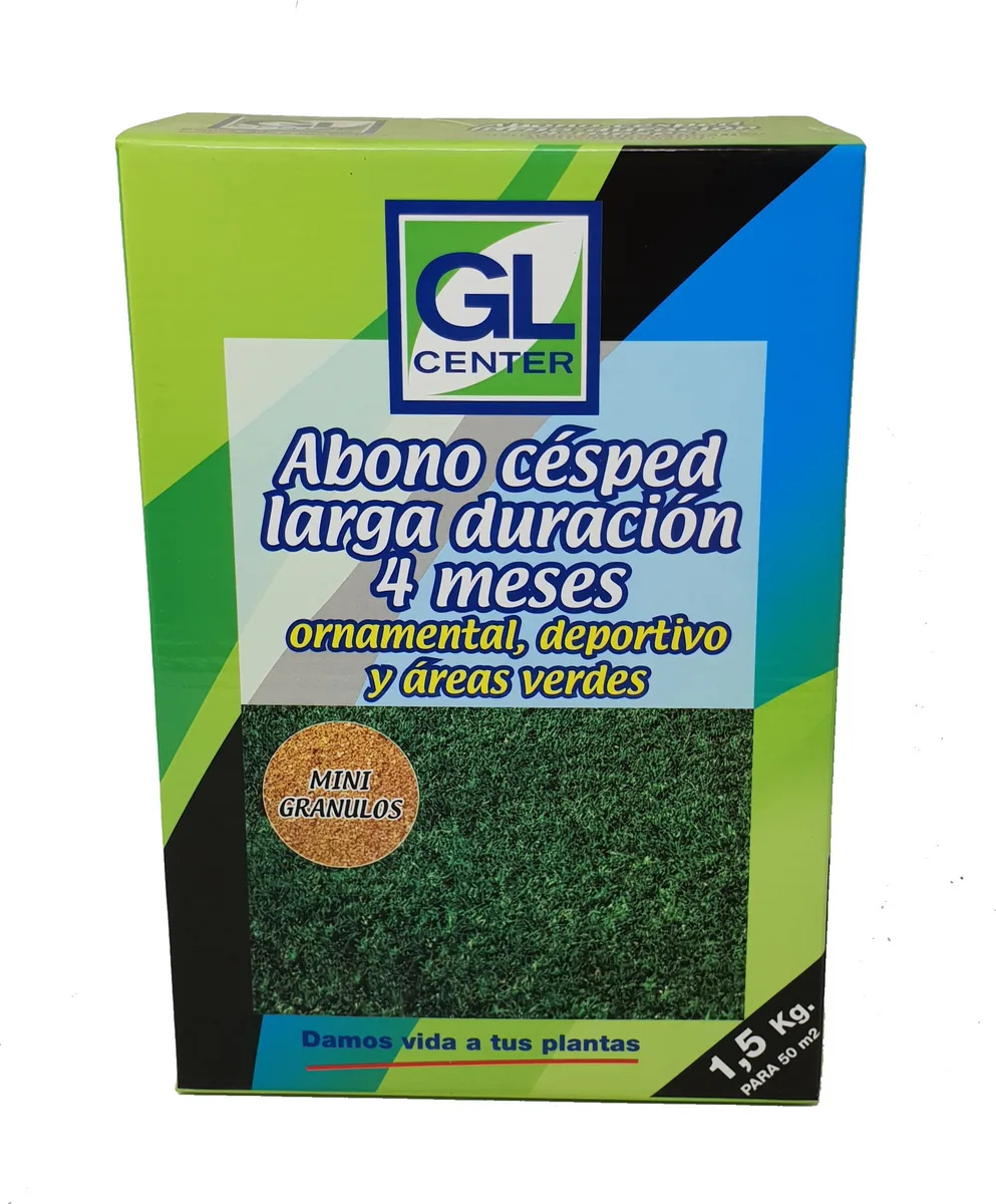 Gl Abono Cesped 1.5 kg Larga Duracion