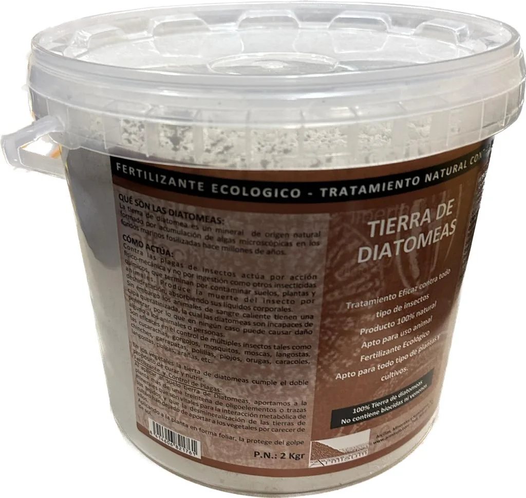 Tierra de Diatomea Cubo Micronizada 2 kg — foto 2