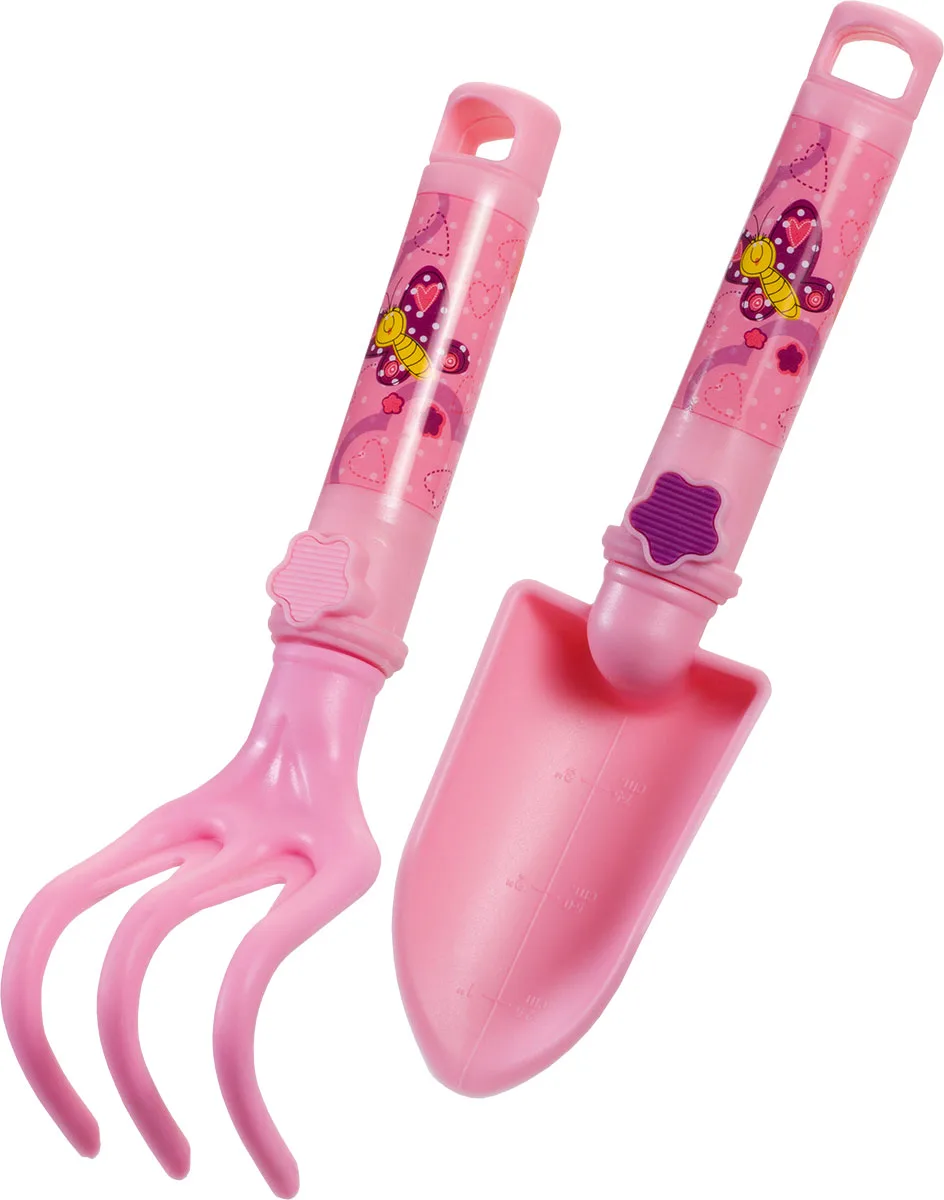 Set Herramientas Kids Garden Rosa