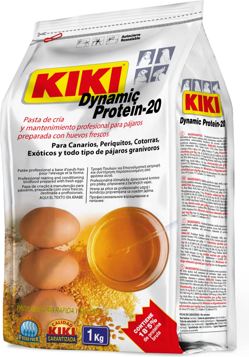 Kiki Pasta de Cria Dynamic Protein 20 1 kg — foto principal