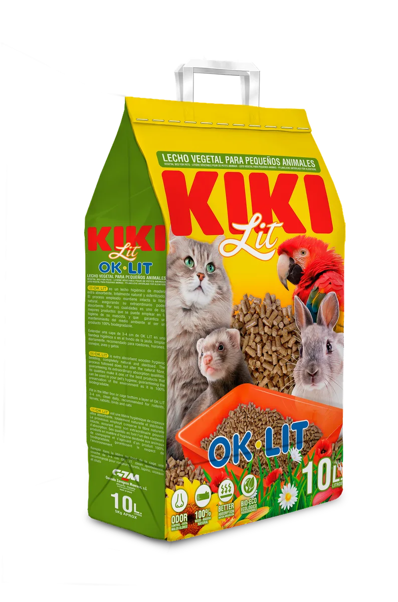 Kiki Ok Lit Lecho Vegetal 10 litros — foto 2
