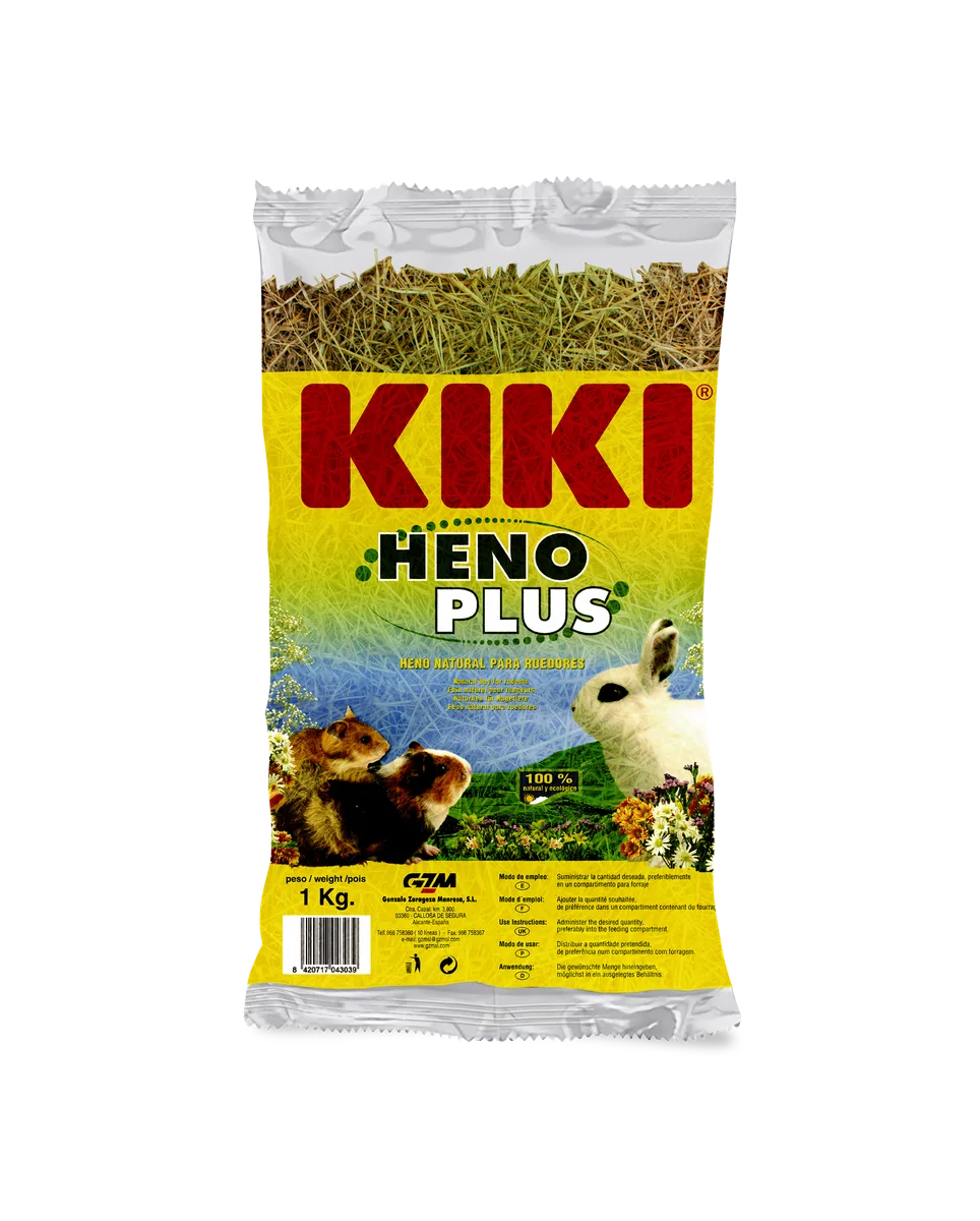 Kiki Heno Plus para Roedores 1 kg — foto 2