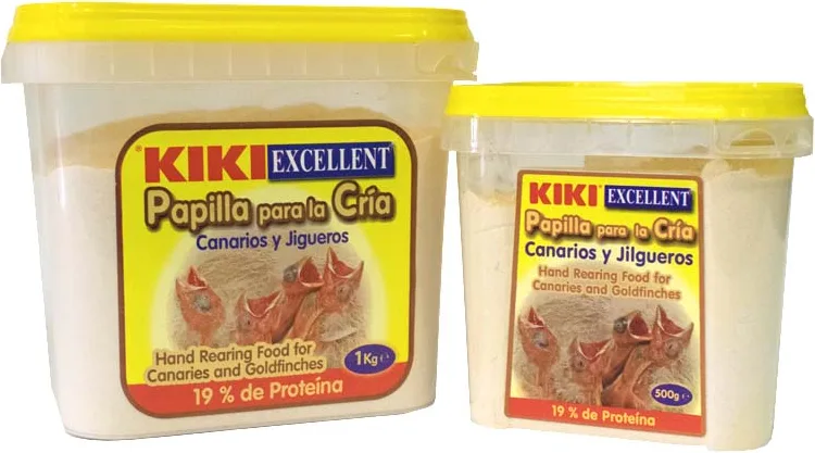 Kiki Papilla Cria Canarios y Jilgueros 500gr