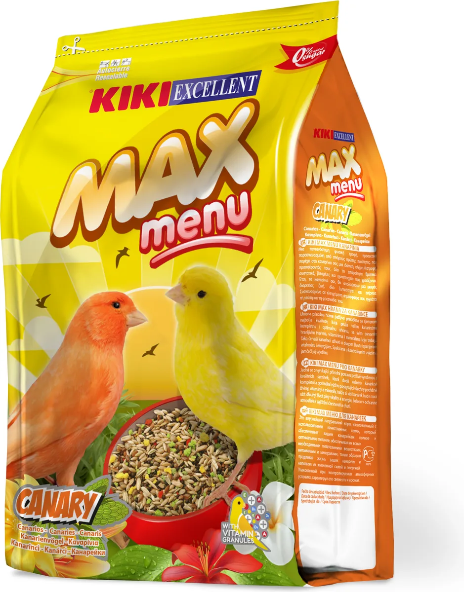 Kiki Max Menu Canarios 500 gr