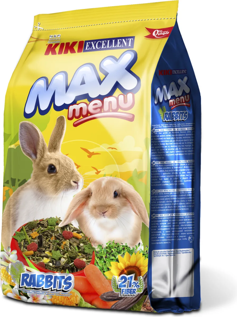 Kiki Max Menu Conejos Enanos 5 kg