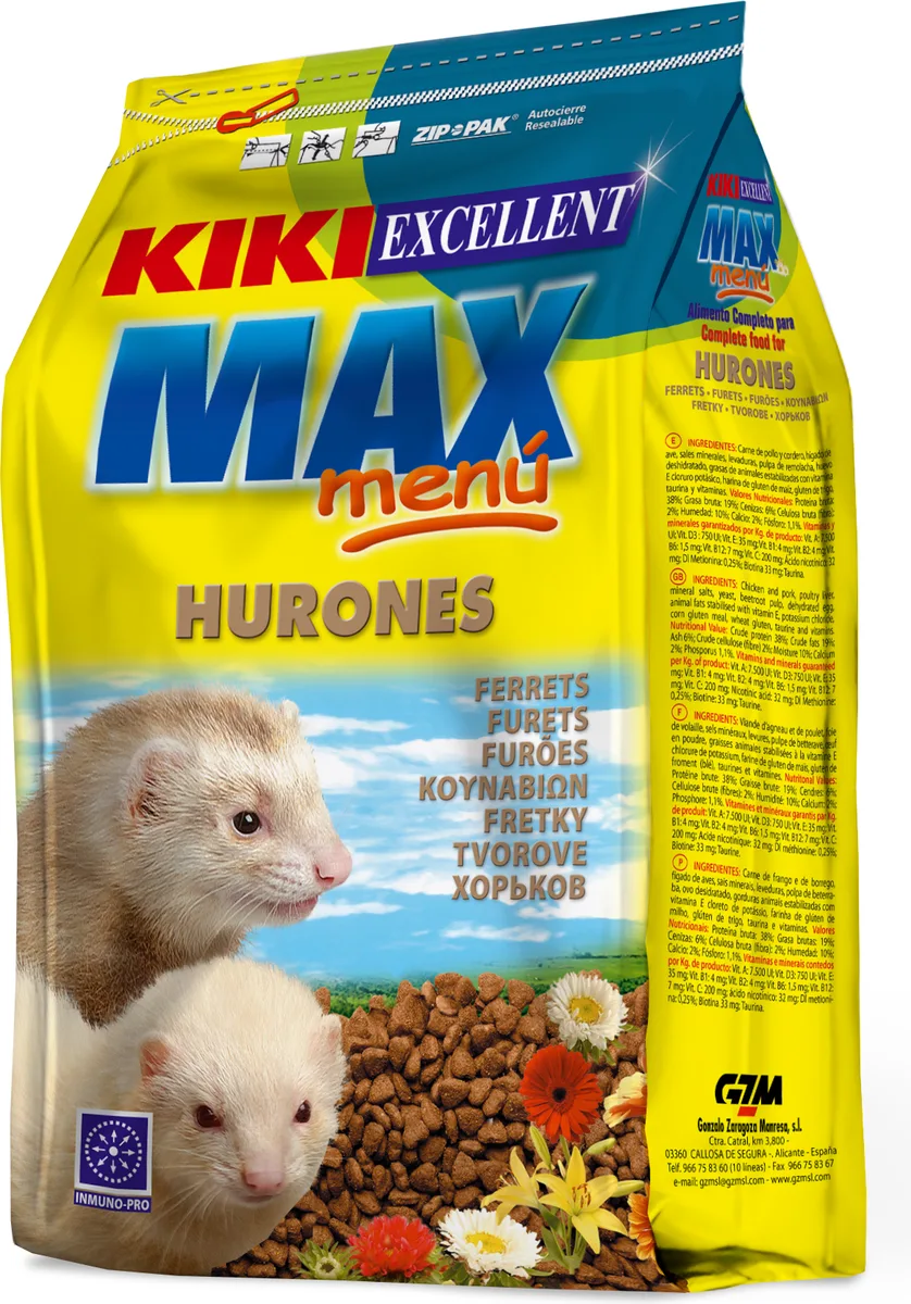 Kiki Max Menu Hurones 2 kg
