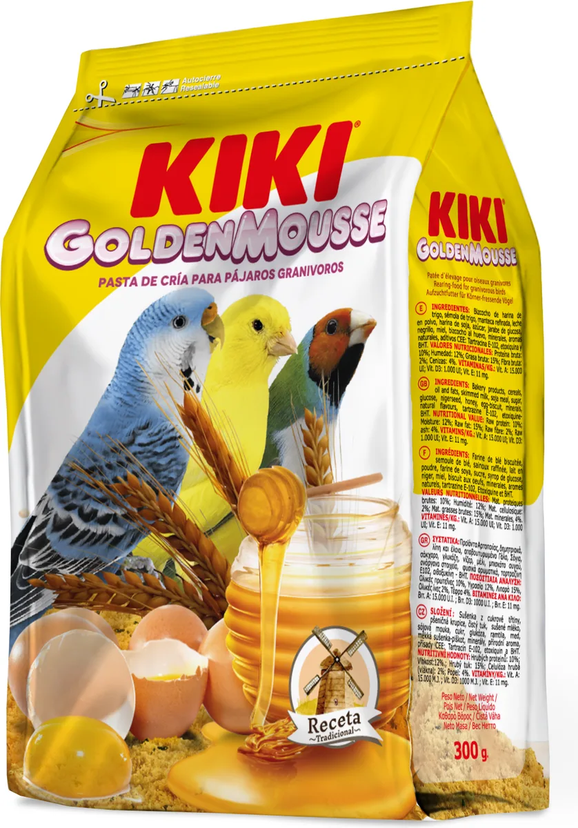 Kiki Pasta de Cria y Mantenimiento Amarilla 300 gr