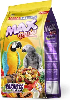 Kiki Max Menu Loros y Cotorras 1 Kg