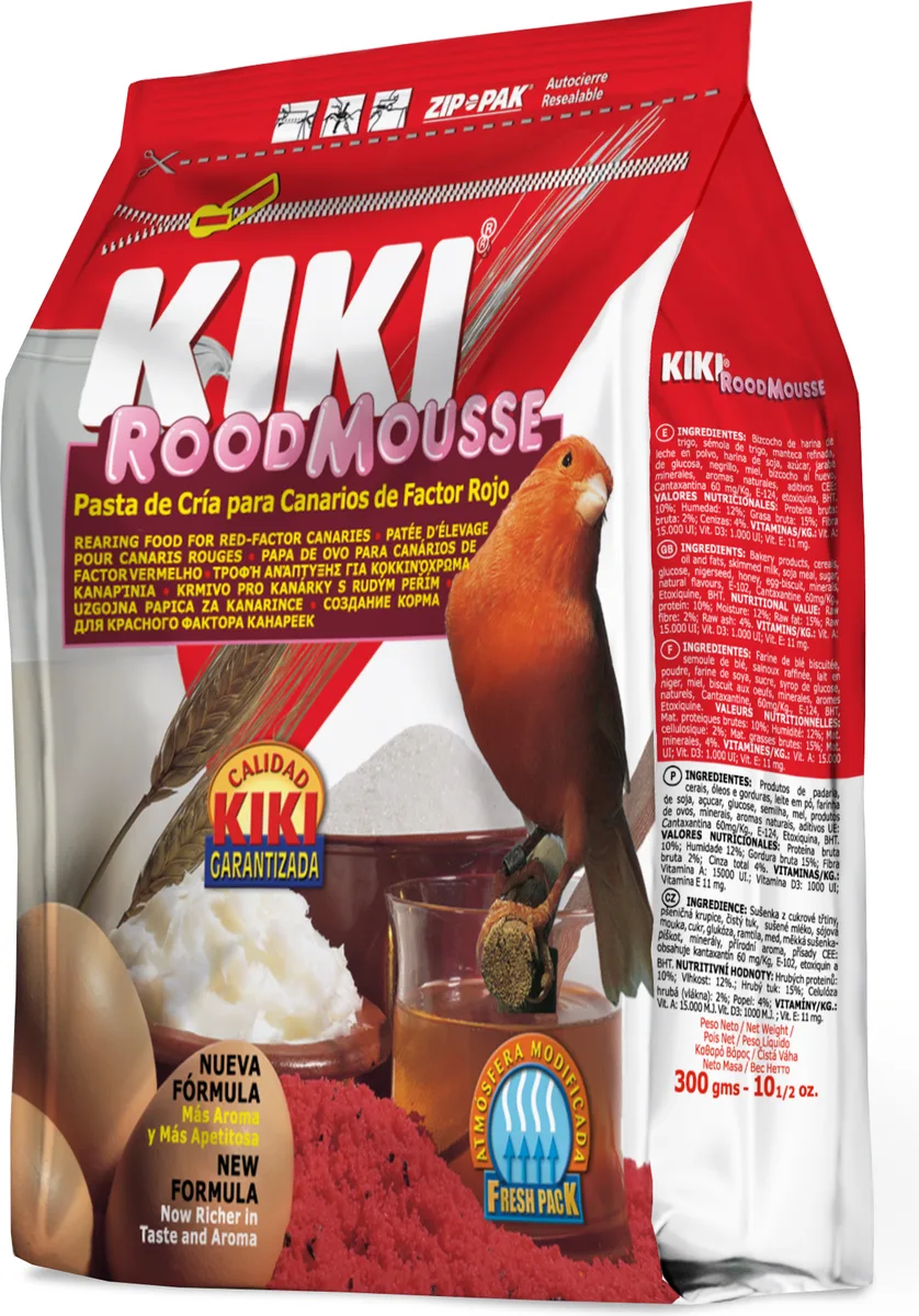 Kiki Pasta de Cria y Mantenimiento Roja 300 gr