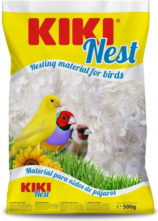Kiki Pelo Blanco para Nidos Bolsa 500 gr — foto principal
