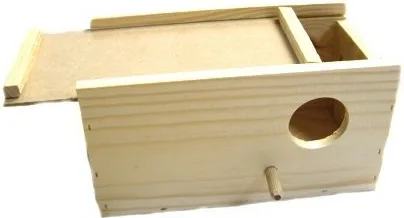 Nido Periquitos de Madera