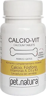 Comprimidos Calcio Vit Mascotas 60 unidades