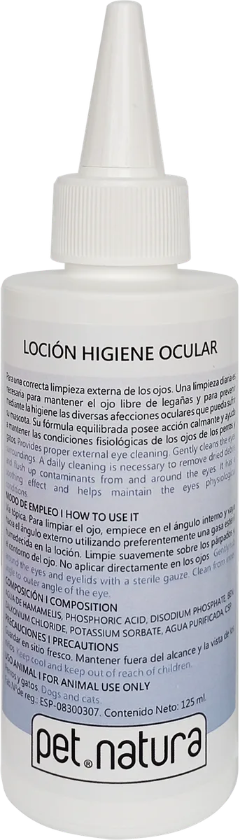 Locion Higiene Ocular para Perros 125 ml