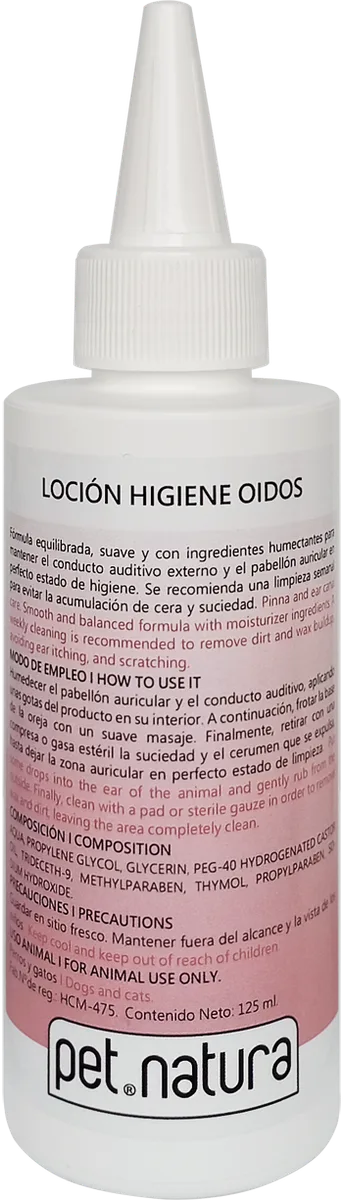 Locion Higiene Oidos para Perros 125 ml